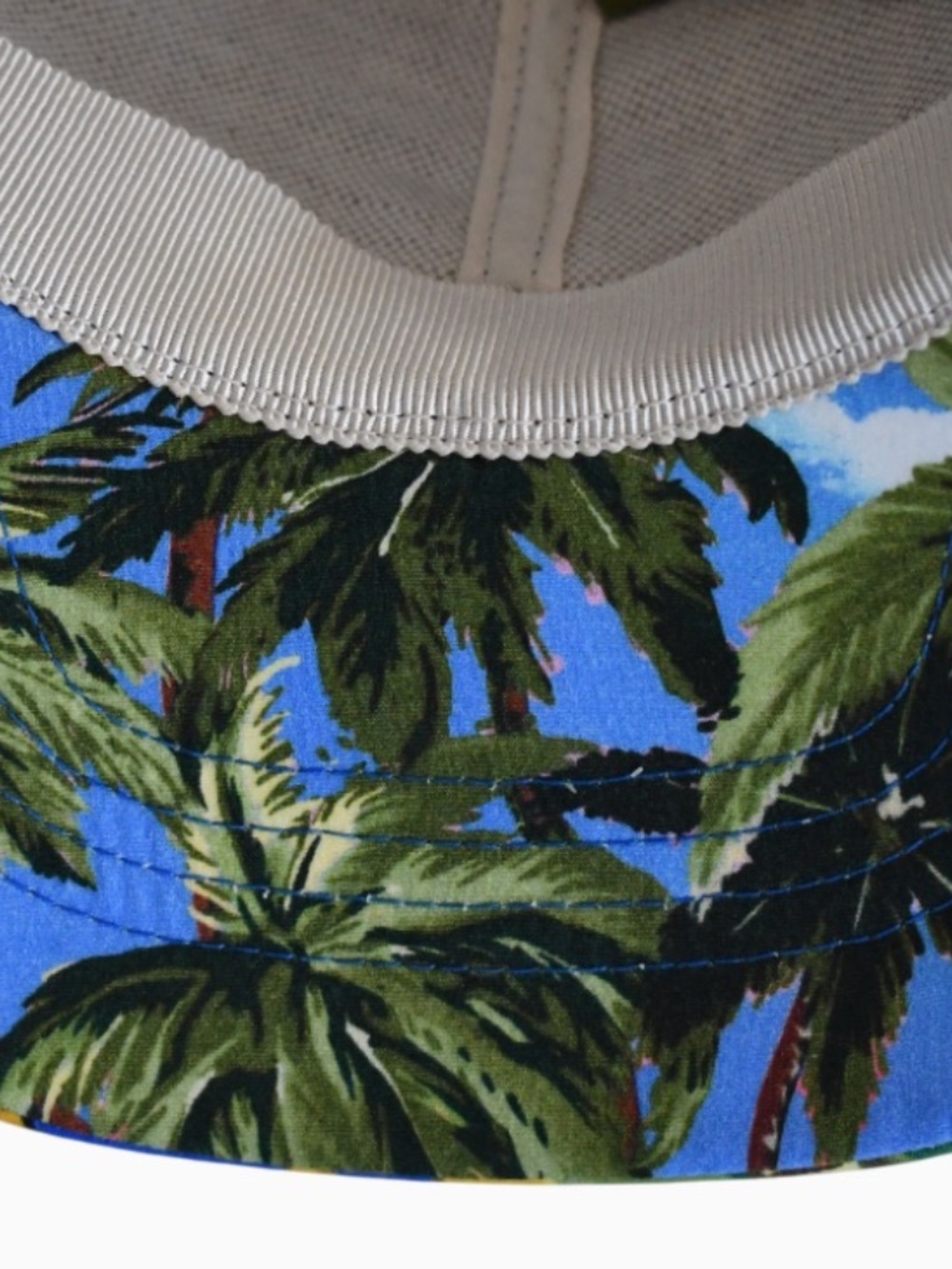 Gucci Hawaiian Palm Trees Hat Cap M - Picture 11 of 12